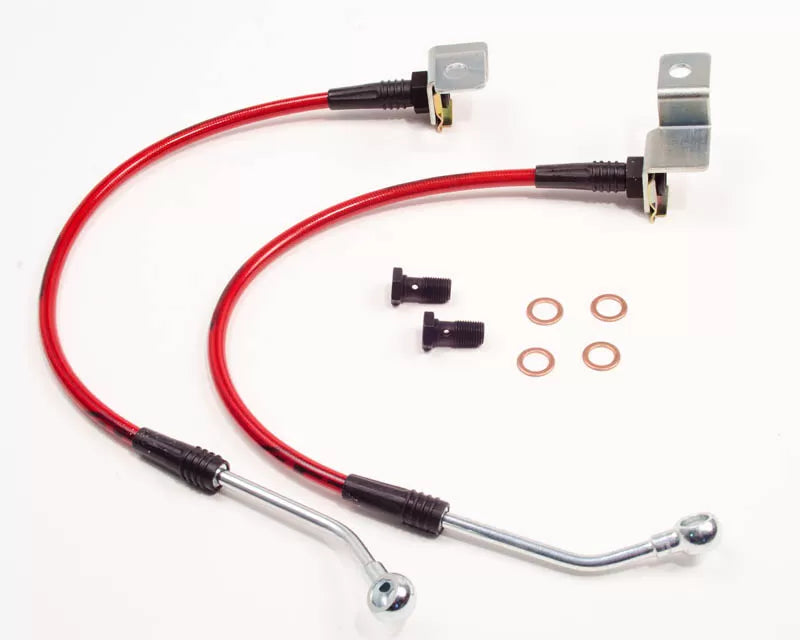 Agency Power AP-SRT4-405 Front Steel Braided Brake Lines Dodge SRT-4 03-05