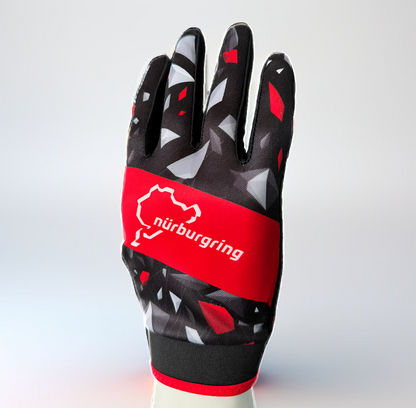 ARD AT-NBRKTGLOVESSH-M KARTING GLOVES SHORT VERSION NURBURGRING EDITION , SIZE M OFFICIALLY LICENSED NURBURGRING PRODUCT