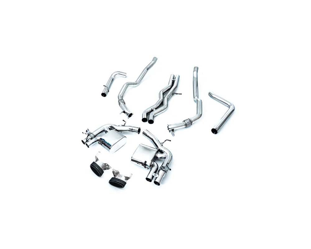 Armytrix Valvetronic Exhaust System Audi RS6 RS7 C8 Avant/Sportback with Carbon Oval Tips