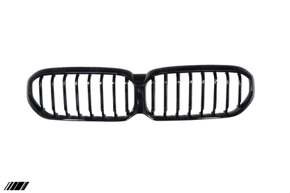 AUTOID G30 G31 LCI Gloss Black Single Slat Kidney Grilles (Inc. 518d, 520i, 540ix & M550dx)
