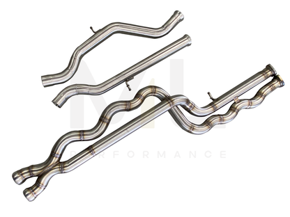 Active Autowerke BMW F80 F82 Equal Length Mid Pipe (M3 & M4) - ML Performance US