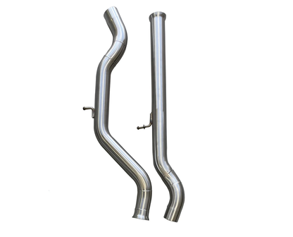 Active Autowerke BMW F80 F82 Non-Resonated Connecting Pipes (M3 & M4) - ML Performance US