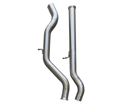Active Autowerke BMW F80 F82 Non-Resonated Connecting Pipes (M3 & M4) - ML Performance US