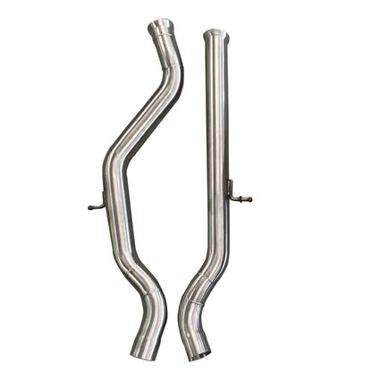Active Autowerke BMW F80 F82 Non-Resonated Connecting Pipes (M3 & M4) - ML Performance US