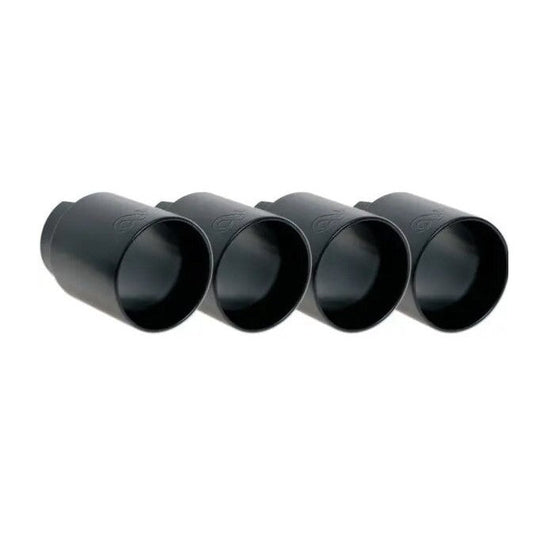 Active Autowerke BMW F87 90mm Matte Black Exhaust Tips (M2 & M2 Competition) - ML Performance US