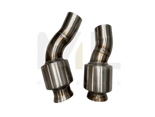 Active Autowerke BMW F87 LCI M2 Competition Resonator Pipes for Equal Length Mid Pipe - ML Performance US