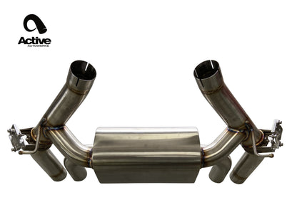 Active Autowerke BMW F87 LCI M2 Competition Valved Rear Axle-Back Exhaust - ML Performance US