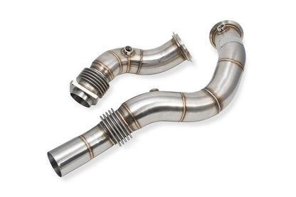 Active Autowerke (AA) BMW F80 F82 F87 Catless Downpipe (M2 Competition, M3 & M4) - ML Performance US