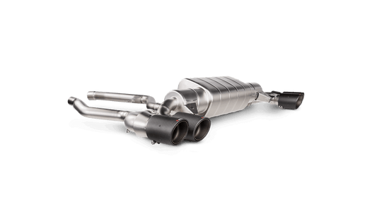 Akrapovic BMW G20 G21 M340i Slip-On Line Titanium OPF GPF Back Exhaust - ML Performance UK 
