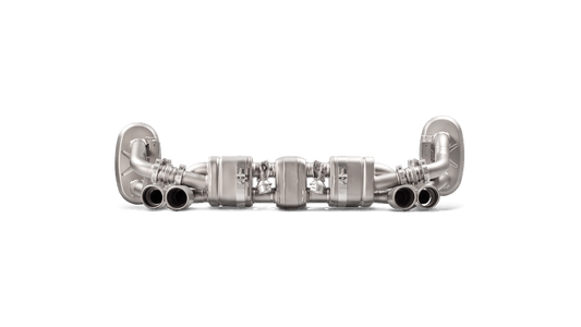 Akrapovič Porsche 991 911 Carrera Slip-On Line Titanium Exhaust System (Inc. Carrera, Carrera S, Carrera GTS & Carrera Cabriolet 4S) - ML Performance UK