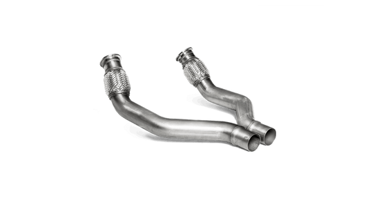 Akrapovic Audi C7 RS6 & RS7 Avant Link Pipe Set (SS) - ML Performance UK