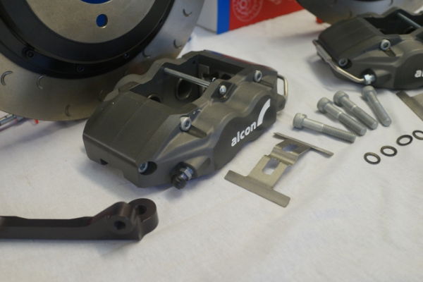 Alcon BKR3659A40(E10) 343mm Race: Rear Brake Kit: Evo X
