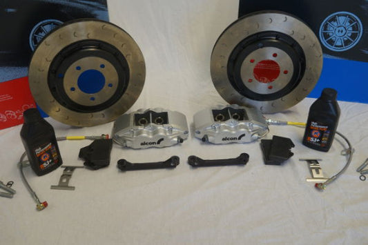 Alcon R98B03-06F7E 343mm Rear Brake Kit: BMW E90