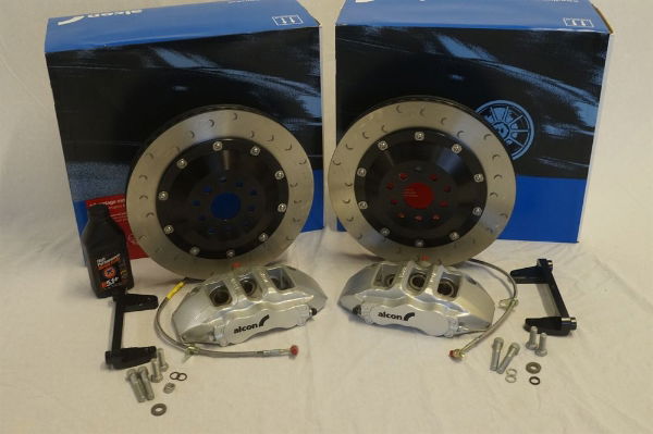 Alcon F97ZG02-19F7E 365mm Front Brake Kit: Audi A4 B8 - 6-Piston Larger Calliper
