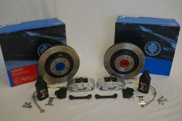 Alcon R36A03-23F7D 343mm Rear Brake Kit: Evo X