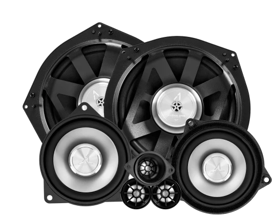 Alpha One by BimmerTech BMW MINI Complete Speakers & Woofer Set