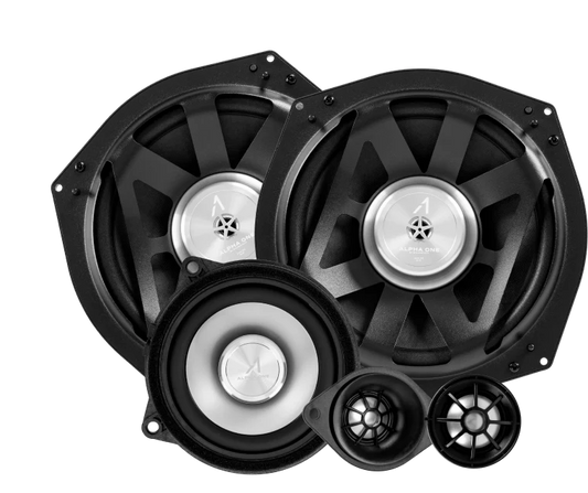 Alpha One by BimmerTech BMW MINI Front Speakers & Woofer Set