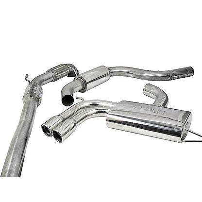 Cobra Exhaust Audi A3 (8P) 2.0 TFSI 2WD (3 Door) Turbo Back Performance Exhaust