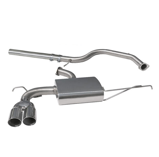 Cobra Exhaust Audi A3 (8P) 2.0 TDI 140PS (2WD) (3 Door) Twin Tip Cat Back Performance Exhaust