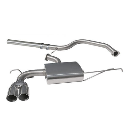 Cobra Exhaust Audi A3 (8P) 2.0 TDI 140PS (2WD) (3 Door) Twin Tip Cat Back Performance Exhaust