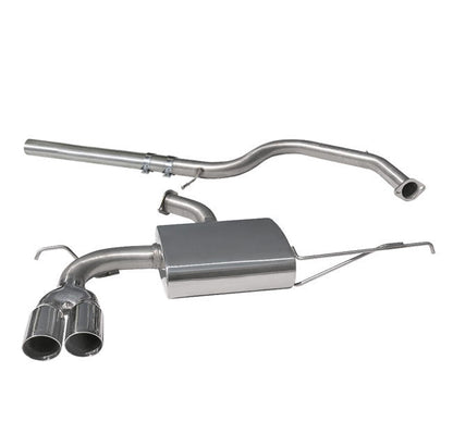 Cobra Exhaust Audi A3 (8P) 2.0 TDI 170PS (2WD) (3 Door) Twin Tip Cat Back Performance Exhaust