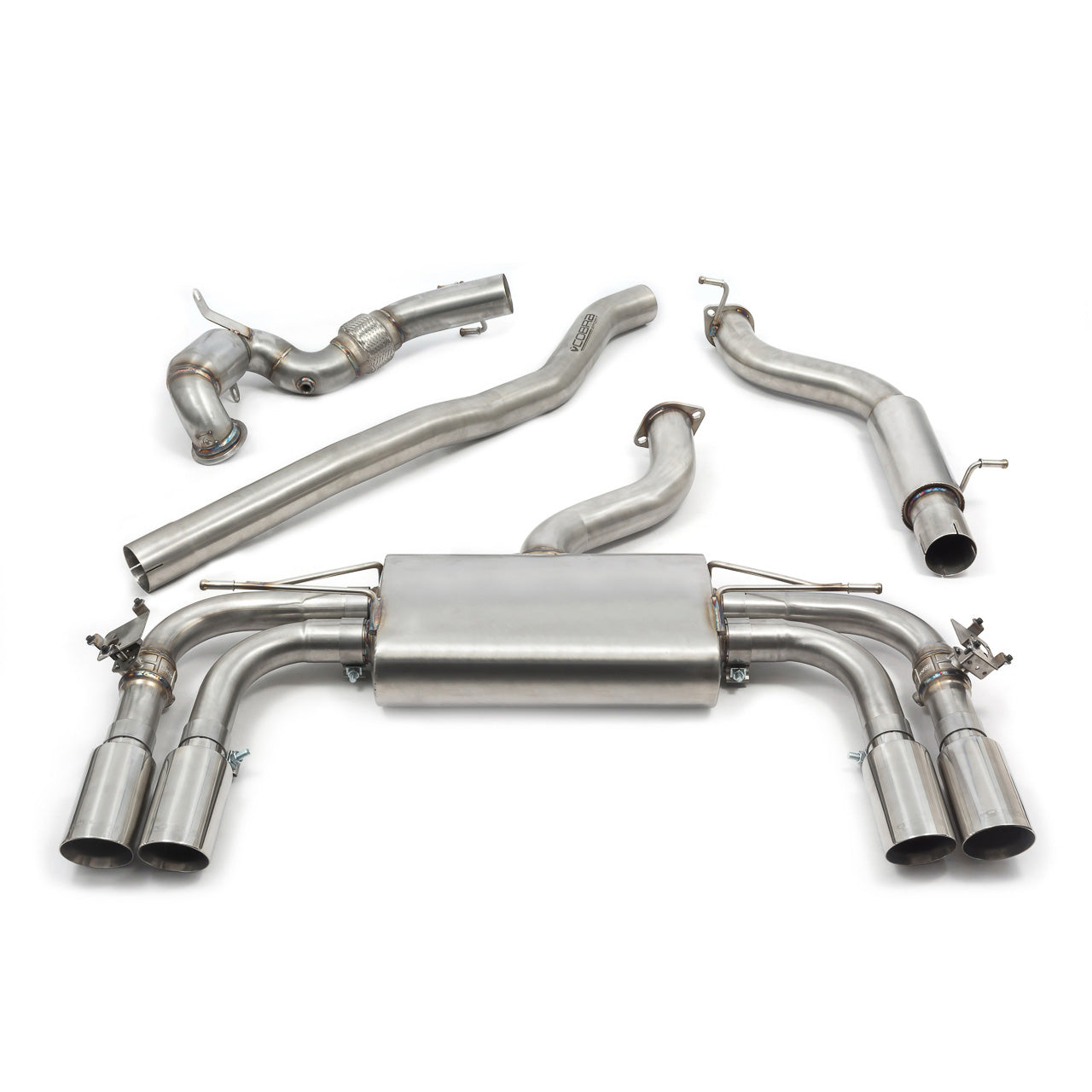 Cobra Exhaust Audi S3 (8V) 5 Door Sportback (Valved) (13-18) Turbo Back Performance Exhaust