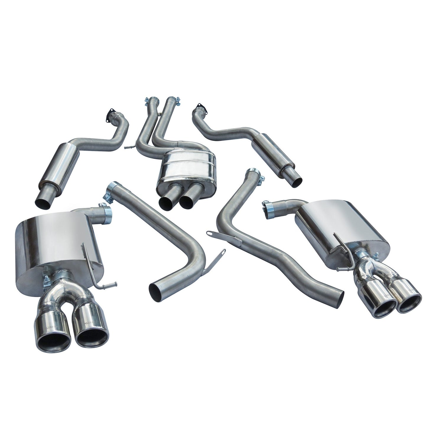 Cobra Exhaust Audi S5 3.0 TFSI (B8/8.5) Coupe Cat Back Performance Exhaust