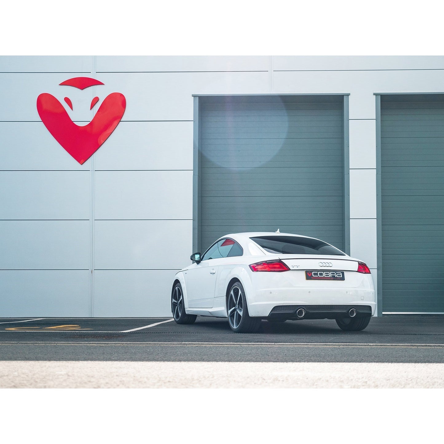 Cobra Exhaust Audi TT (Mk3) 2.0 TFSI (FWD) (Pre-GPF) Venom Cat Back Performance Exhaust