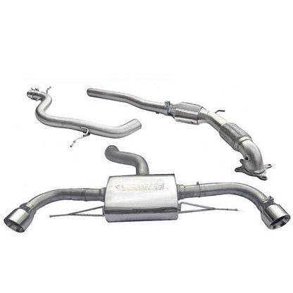 Cobra Exhaust Audi TT (Mk2) 1.8/2.0 TFSI (2WD) 2011-14 Dual Exit Turbo Back Performance Exhaust