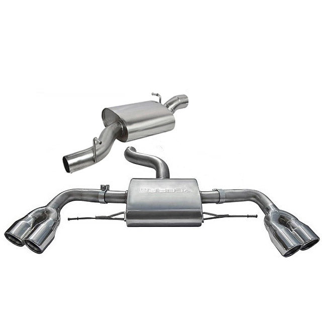 Cobra Exhaust Audi TTS (Mk2) Quattro Cat Back Performance Exhaust