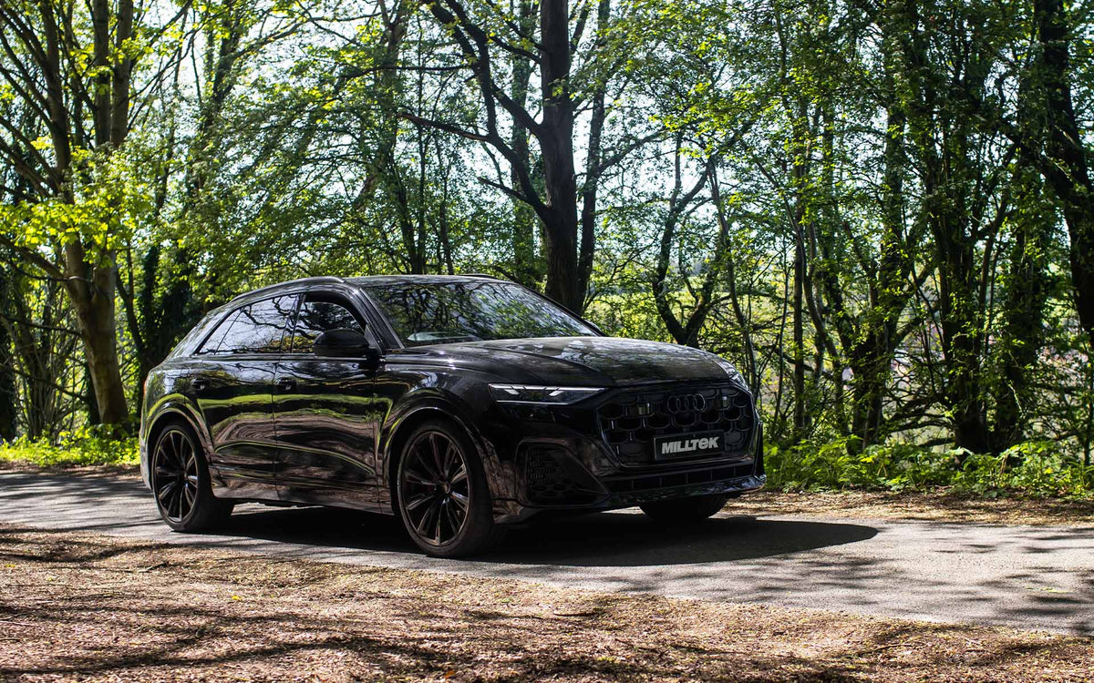 MillTek SSXAU1210 Audi SQ8 4.0 V8 Bi-Turbo (Facelift) - Front Pipe Back System with Brushed Titanium Tips