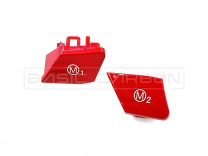 Basic Carbon BMW F06 F10 F80 F82 F85 F87 M1 M2 Steering Wheel Buttons (Inc. M2, M3, M4 & X6 M)