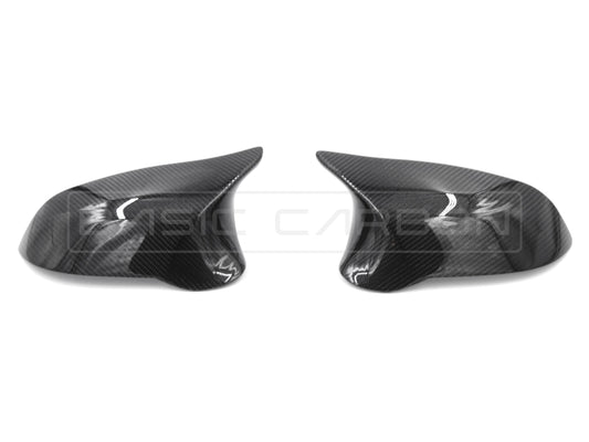 Basic Carbon BMW F20 F22 F30 F32 F87 Pre-Preg Dry Carbon Fibre Complete Mirror Unit (Inc. M135i, 335i & M2)