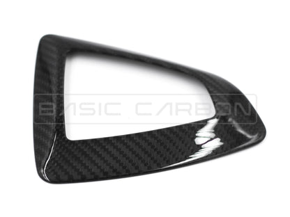 Basic Carbon BMW F20 F22 F30 F32 Pre-Preg Dry Carbon Fibre Gear Surround Cover (Inc. M135i, M240i, 335i & 435i)