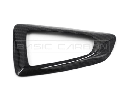 Basic Carbon BMW F20 F22 F30 F32 Pre-Preg Dry Carbon Fibre Gear Surround Cover (Inc. M135i, M240i, 335i & 435i)