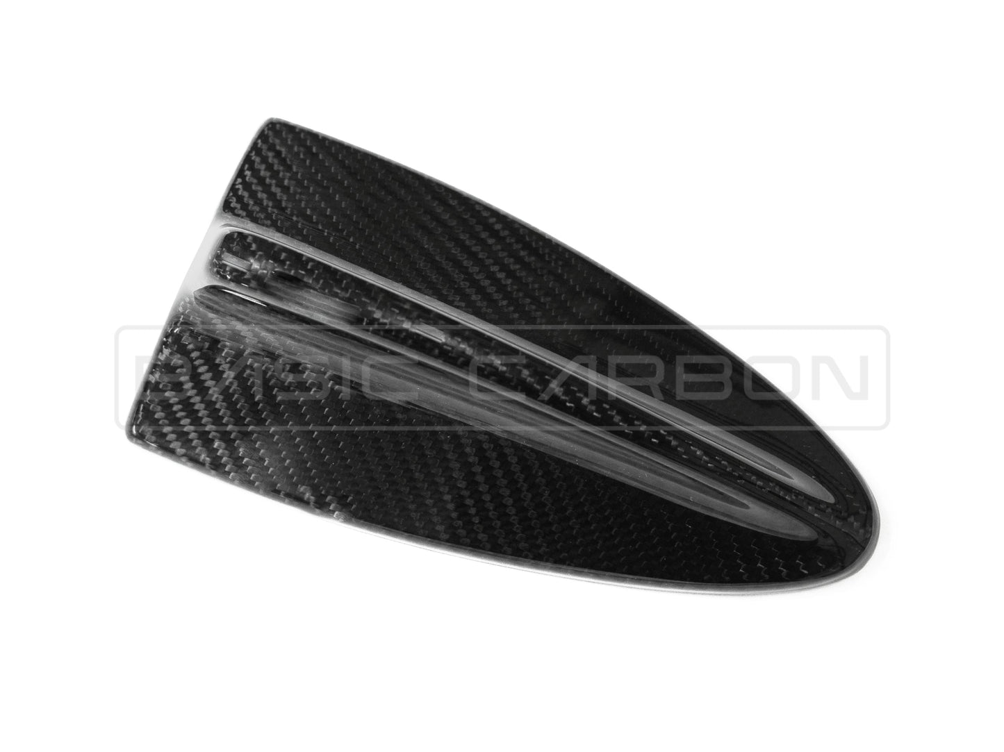 Basic Carbon BMW F Chassis Pre-Preg Carbon Fibre Shark Fin Cover (Inc. 335i, M2, M3, M4, M5, X5M & X6M)