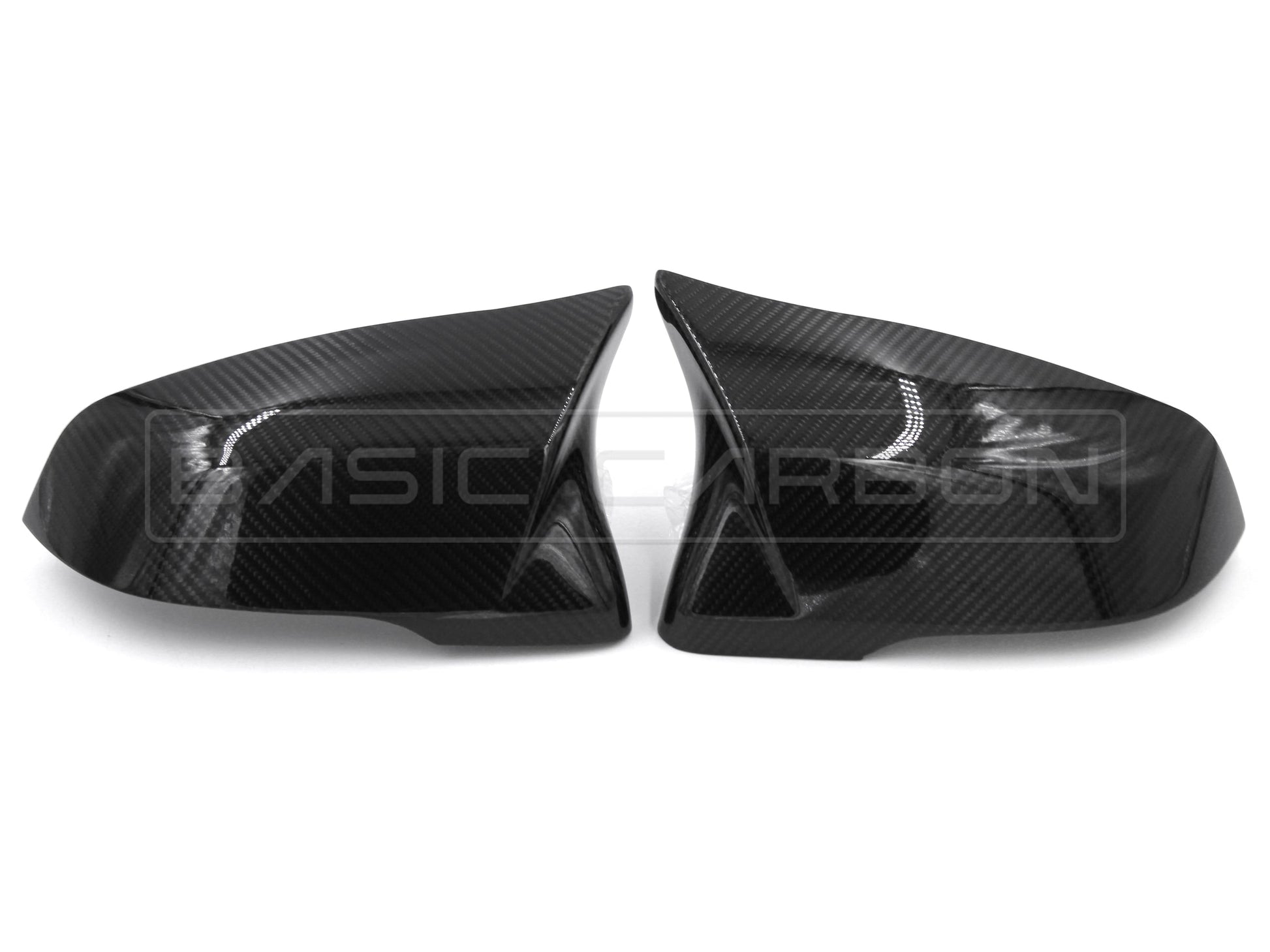 Basic Carbon BMW Toyota Carbon Fibre / Gloss Black Mirror Covers (Inc. F40 M135iX, G29 Z4 and A90 Supra)