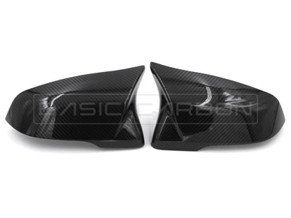 Basic Carbon BMW Toyota Carbon Fibre / Gloss Black Mirror Covers (Inc. F40 M135iX, G29 Z4 and A90 Supra)