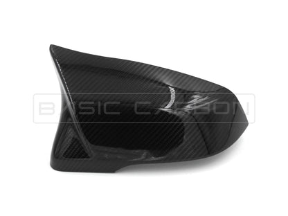 Basic Carbon BMW Toyota Carbon Fibre / Gloss Black Mirror Covers (Inc. F40 M135iX, G29 Z4 and A90 Supra)
