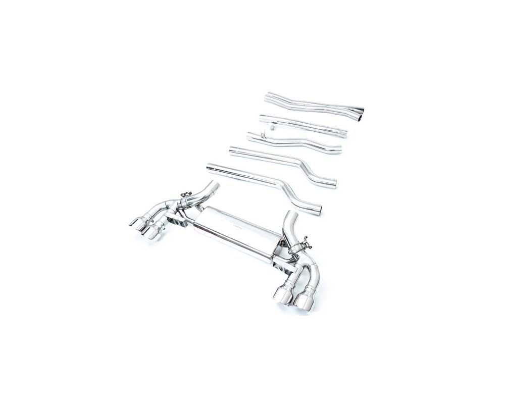 Armytrix Valvetronic Exhaust System BMW F93 M8 with Chrome Silver Tips