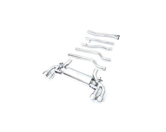 Armytrix Valvetronic Exhaust System BMW F93 M8 with Chrome Silver Tips
