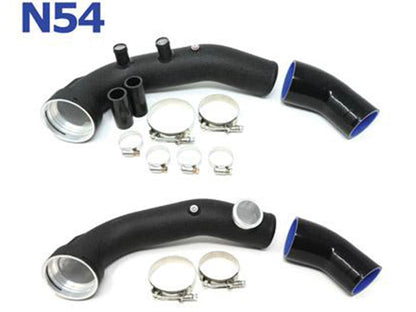 BMS BMW N54 E82 E90 E92 E60 Aluminum Chargepipe with TIAL Flange (Inc. 1M, 135i, 335i & 535i)