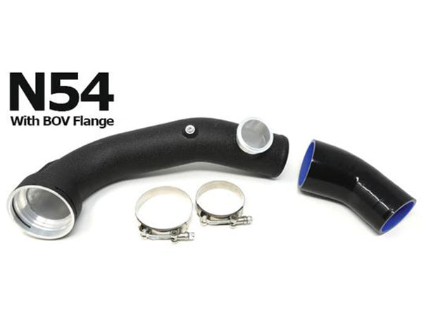 BMS BMW N54 E82 E90 E92 E60 Aluminum Chargepipe with TIAL Flange (Inc. 1M, 135i, 335i & 535i)
