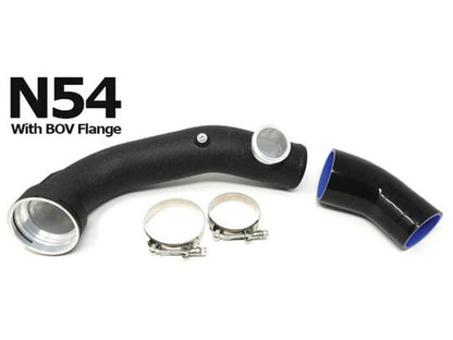 BMS BMW N54 E82 E90 E92 E60 Aluminum Chargepipe with TIAL Flange (Inc. 1M, 135i, 335i & 535i)