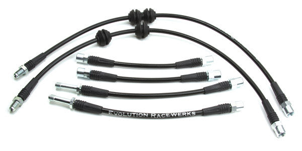 Evolution Racewerks (ER) BMW E82 E92 Stainless Steel Brake Line (135i, 335i & M3)