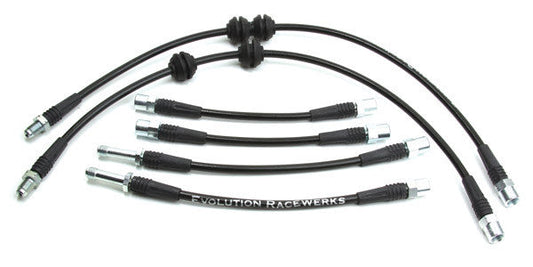 Evolution Racewerks (ER) BMW E82 E92 Stainless Steel Brake Line (135i, 335i & M3)