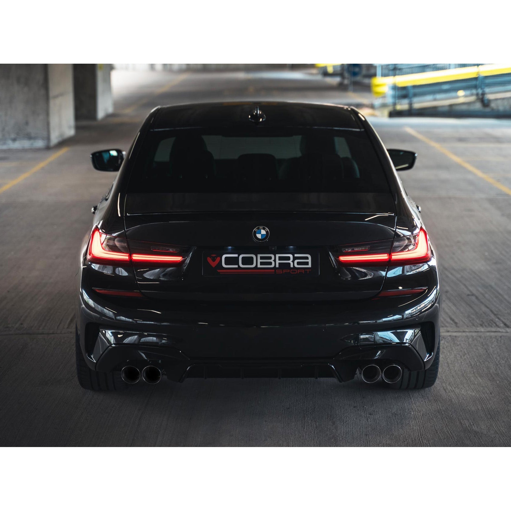 Cobra Exhaust BMW 330i (G20) (19+) Non-Valved Quad Exit M3 Style Performance Exhaust