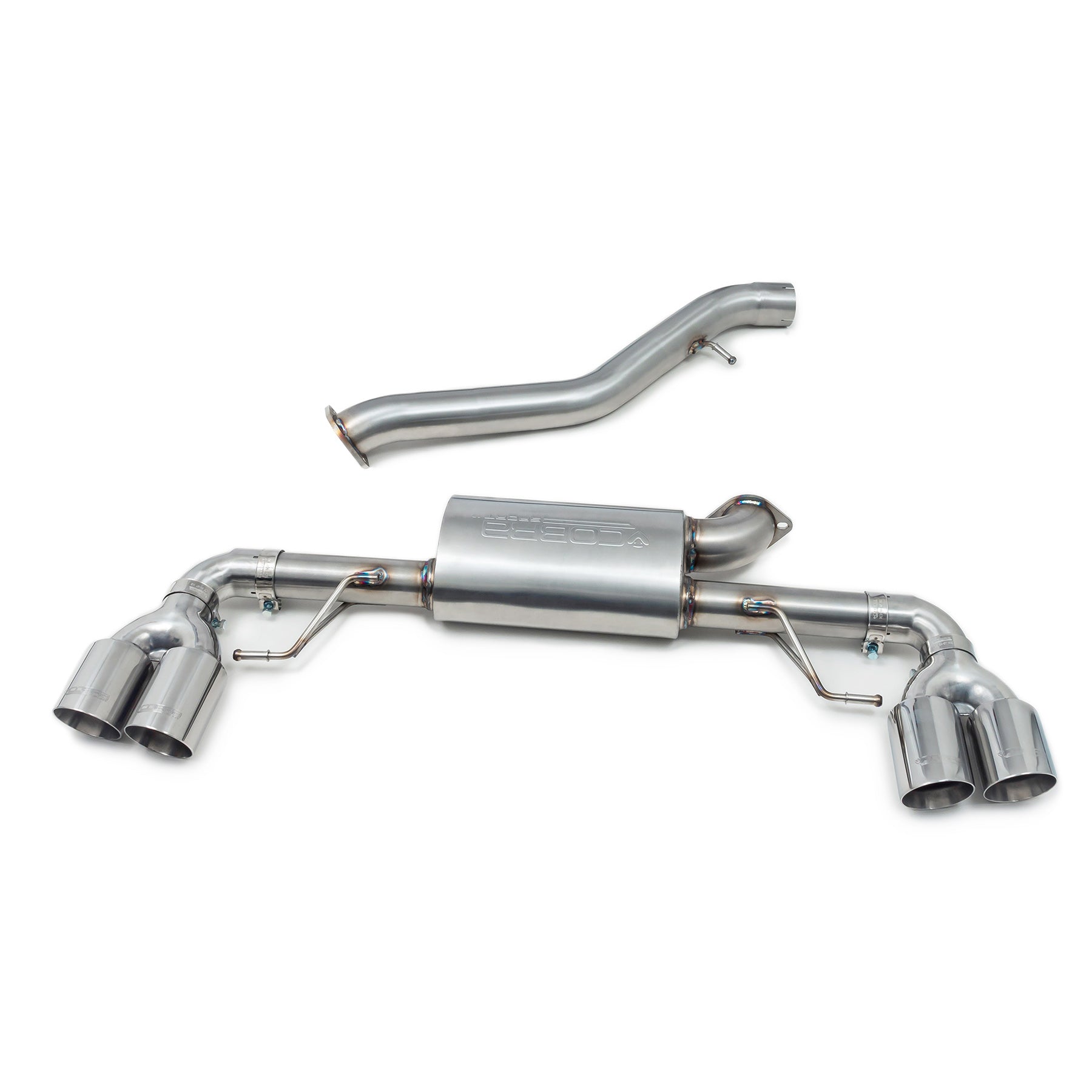 Cobra Exhaust BMW 330i (G20) (19+) Non-Valved Quad Exit M3 Style Performance Exhaust