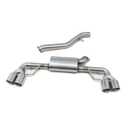 Cobra Exhaust BMW 330i (G20) (19+) Non-Valved Quad Exit M3 Style Performance Exhaust