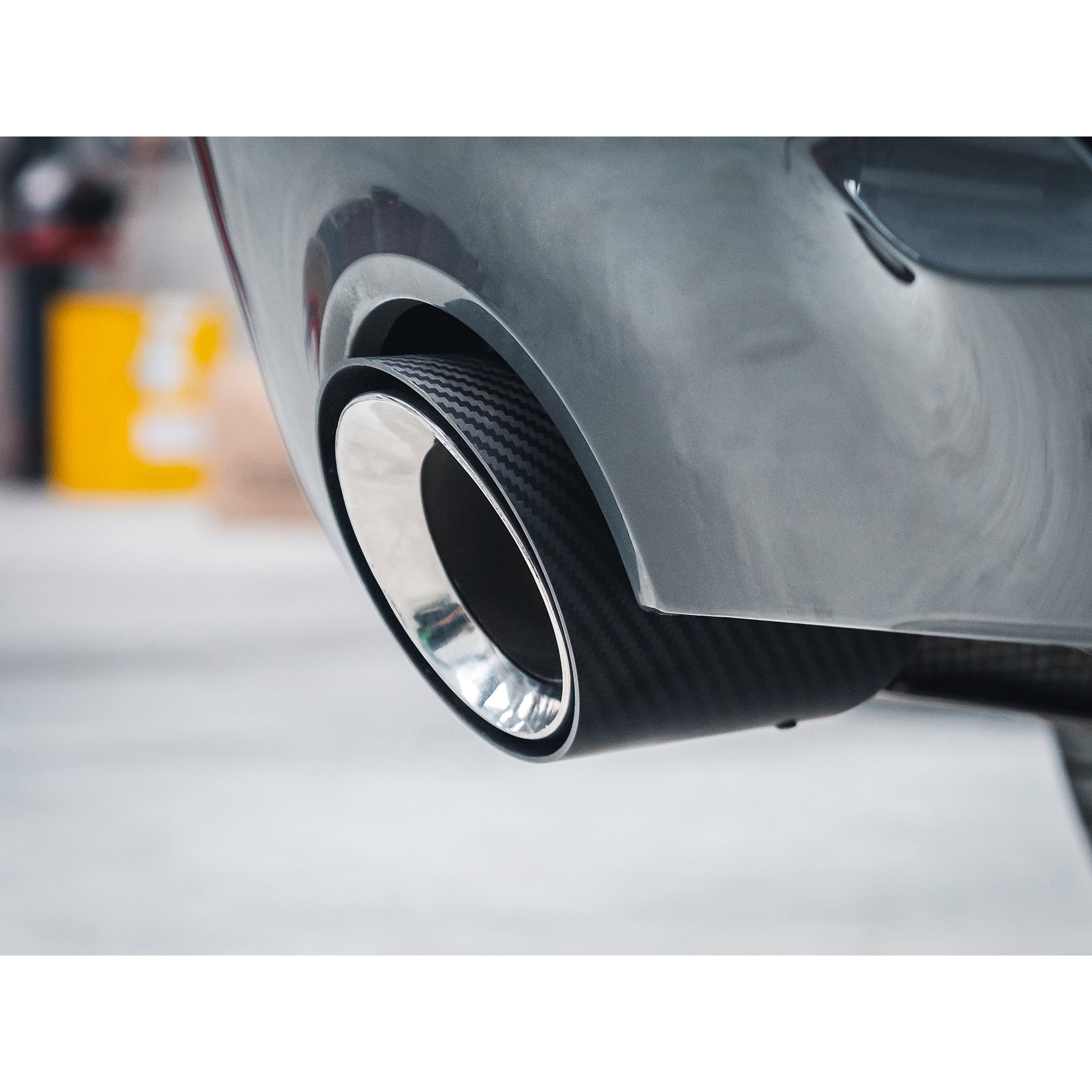 Cobra Exhaust BMW 2 Series (G42) Carbon Fibre M Performance Tips - OEM Style Larger 3.5" Slip-on Replacement Tailpipes